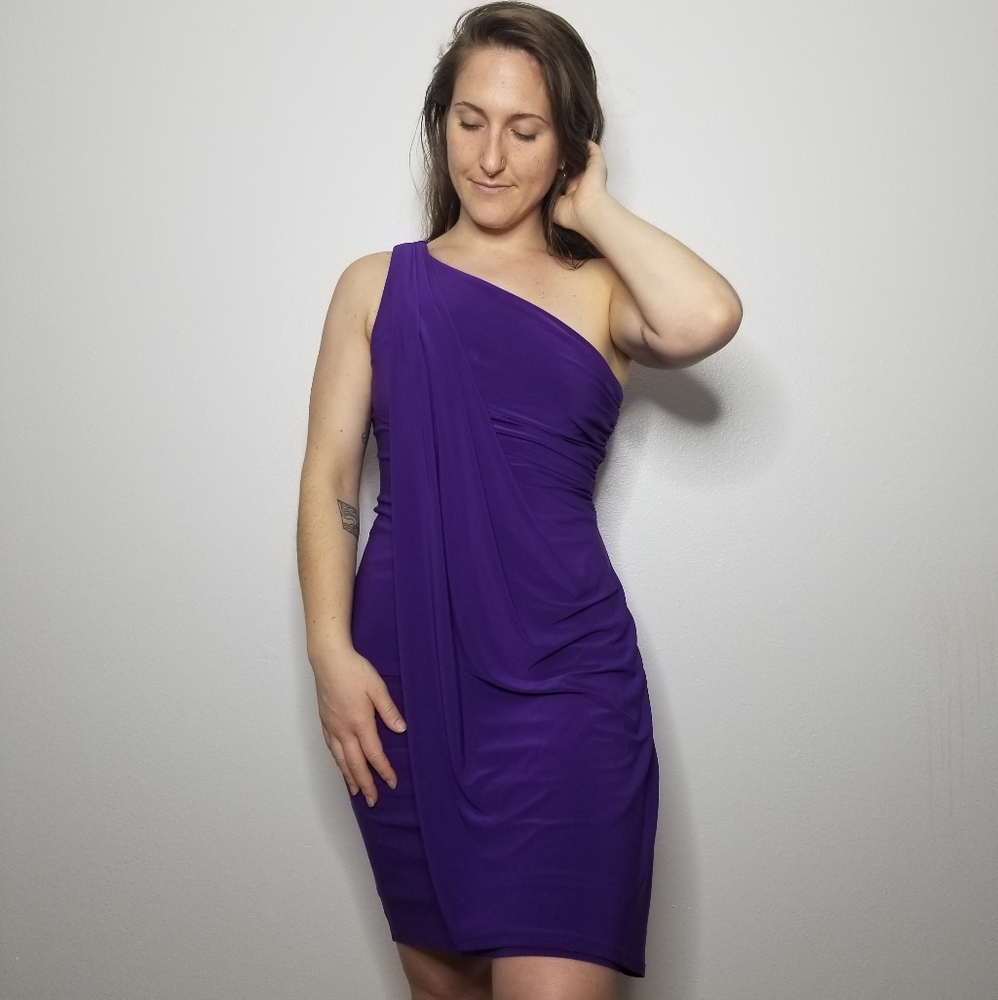 Purple Lauren Ralph Lauren dress